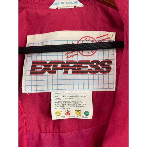 Vintage Express Womens Cropped Jacket Size M - Picture 4 of 6